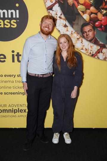 Megan Roantree and Jordan Kavanagh pictured at the MyOmniPass private screening of Sony’s Spider-Man: Far From Home at Omniplex Rathmines on Tuesday 2nd July. Photograph: Fran Veale