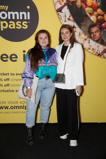 Sarah Magliocco and Ashley McDonnell pictured at the MyOmniPass private screening of Sony’s Spider-Man: Far From Home at Omniplex Rathmines on Tuesday 2nd July. Photograph: Fran Veale