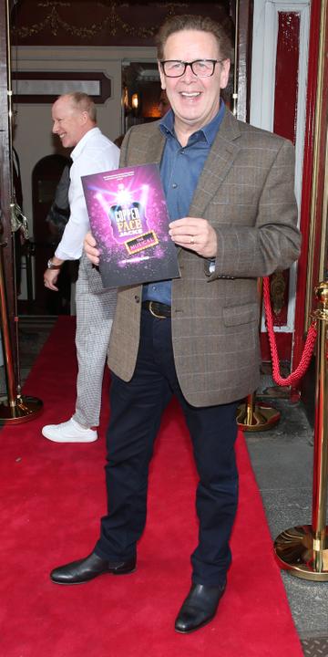 Ian Dempsey at the opening night of  Copper Face Jacks The Musical at  the Olympia Theatre which  runs until the 10th August.Photo: Leon Farrell/Photocall Ireland.