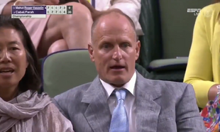And now, Twitter's reaction to Woody Harrelson's reactions at Wimbledon And now, Twitter's reaction to Woody Harrelson's reactions at Wimbledon