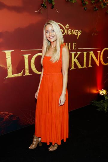 erri Nicole Blanc pictured at a special family screening of Disney’s THE LION KING at the Odeon Point Village. Picture: Andres Poveda