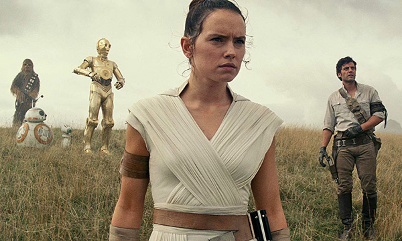 The Rise of Skywalker audience score shows a split with critics