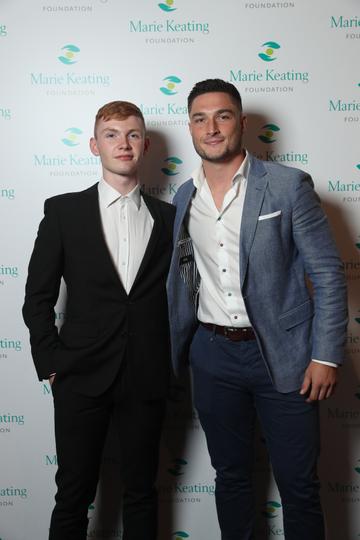 Pictured were Jack Keating and James Connelly at the Marie Keating Foundation Celebrity Golf Classic. Picture: Jason Clarke