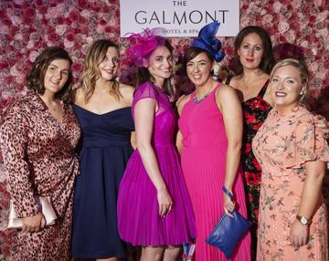 Ada Ryan, Katie Kiely, Catherine Condon, Niamh Lowry, Elaine Doonan from Limerick 
Nurse at the #GalmontGirlsSquad competition in the Galmont Hotel and Spa in Galway City. Photo: Andrew Downes, xposure