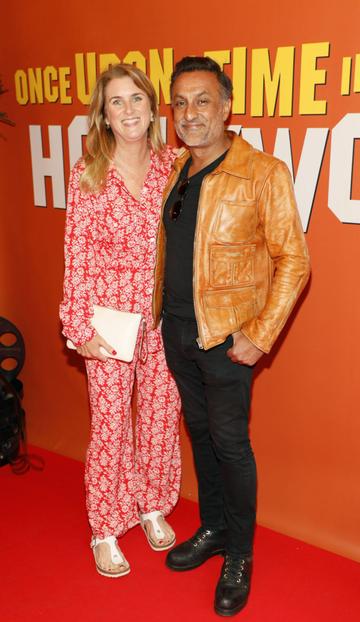 Audrey Sheils and Vik Kumar at the Multimedia Screening of Once Upon A Time In Hollywood at the Stella Theatre, Rathmines, in cinema August 14th. Photo: Kieran Harnett