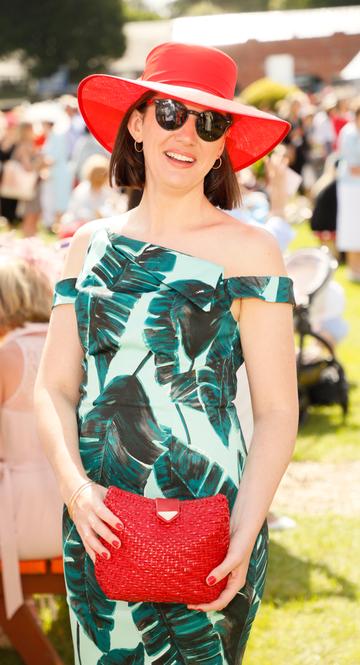 Bríd O'Shea at the Dundrum Town Centre Ladies' Day at the Dublin Horse Show in the RDS. Photo: Kieran Harnett