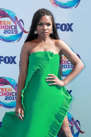 Ryan Destiny attends FOX's Teen Choice Awards 2019(Photo by Rich Fury/Getty Images)