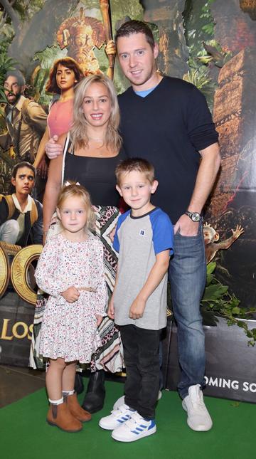 Jenny Breslin, Ultan Breslin, Seren Breslin and Davin Breslin at the special preview screening of Dora and the Lost City of Gold at the Odeon Cinema in Point Square,Dublin.
Pic Brian McEvoy Photography