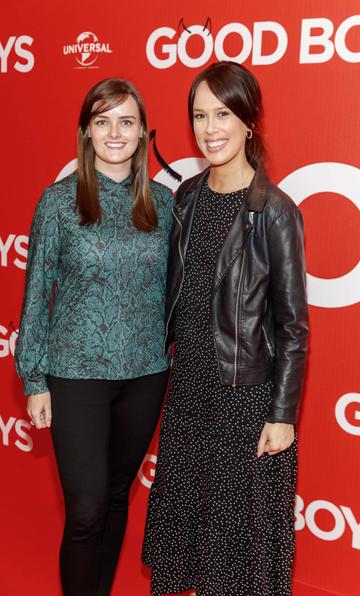 Aileen Gaskin and Catherine O'Connor pictured at a special preview screening of Good Boys at the Light House Cinema, Dublin. Picture: Andres Poveda