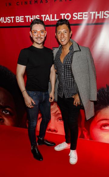 Edgar Vargas and Victor O'Reegan pictured at a special preview screening of Good Boys at the Light House Cinema, Dublin. Picture: Andres Poveda