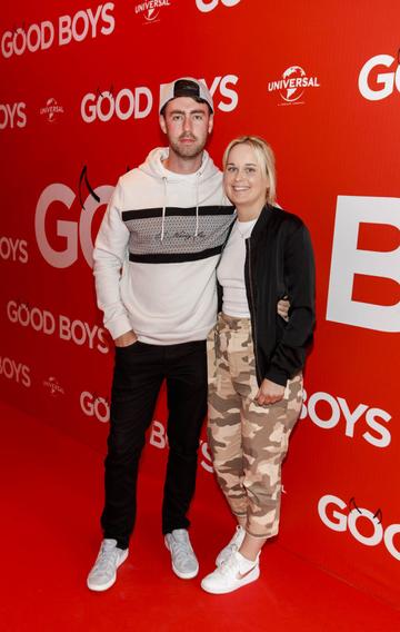 Ian Adams and Gemma Kelly pictured at a special preview screening of Good Boys at the Light House Cinema, Dublin. Picture: Andres Poveda