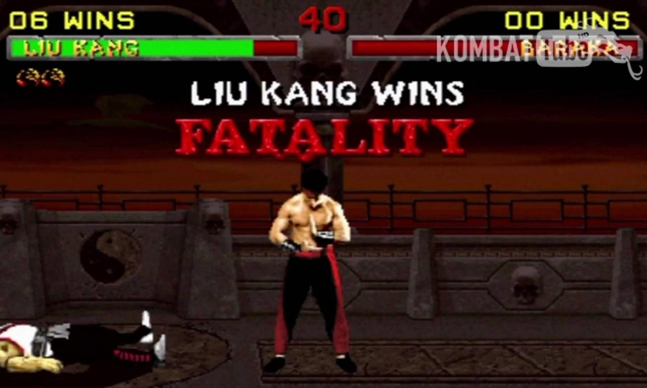 Liu Kang vs Baraka - MK Annihilation 