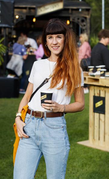 Aoife Martinho at the Schweppes #UltimateMixer Sessions at The Big Grill festival in Herbert Park, Dublin, where guests sipped on expertly crafted cocktails and enjoyed live music mixes from Irish bands and DJs. Picture: Andres Poveda