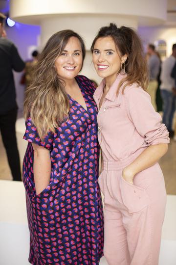 Jennifer Wilson & Lauren Small pictured at the launch of The House of Peroni, which is open at the RHA in Dublin until Sunday, 1st September 2019. This year’s residency sees the RHA transformed into a stylish Peroni inspired experience, filled with food, drink and design. www.thehouseofperoni.com Photo: Anthony Woods.