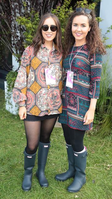 Caoimhe Murray and Sorcha Murray at Three’s Charge &amp; Chill at Electric Picnic at Stradbally, Co. Laois. 

Picture: Brian McEvoy
No Repro fee for one use