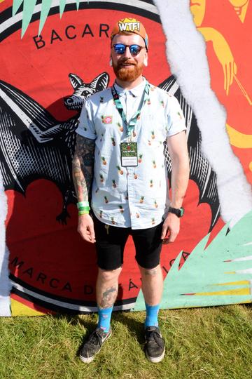 31st August 2019. Declan Curtin pictured at Casa Bacardi on day 2 of Electric Picnic.
Photo: Justin Farrelly.