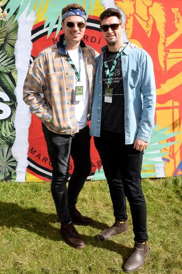 31st August 2019. Alan Cawley and Jamie Lynch pictured at Casa Bacardi on day 2 of Electric Picnic.
Photo: Justin Farrelly.