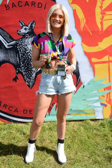 31st August 2019. Niamh Cullen pictured at Casa Bacardi on day 2 of Electric Picnic.
Photo: Justin Farrelly.