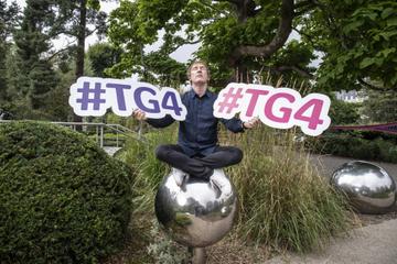 TG4’s Autumn Schedule Launch in the stunning Fitzgerald Park in Cork. 
Picture Clare Keogh