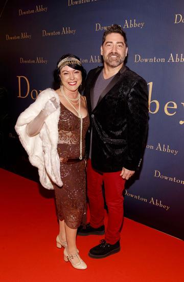 Brian Kennedy and Anne Learmont pictured at the Universal Pictures Irish premiere screening of DOWNTON ABBEY at The Stella Theatre, Rathmines. Releasing in cinemas across Ireland from this Friday September 13th, starring the original cast, the worldwide phenomenon DOWNTON ABBEY, becomes a grand motion picture event.