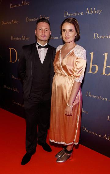 Keith Rock and Charleigh Bailey  pictured at the Universal Pictures Irish premiere screening of DOWNTON ABBEY at The Stella Theatre, Rathmines. Releasing in cinemas across Ireland from this Friday September 13th, starring the original cast, the worldwide phenomenon DOWNTON ABBEY, becomes a grand motion picture event. Picture Andres Poveda