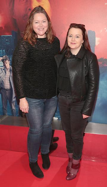 Katie Holly and Yvonne Donohoe pictured at the special preview screening of Extra Ordinary at the Lighthouse Cinema, Dublin. Pic: Brian McEvoy.
