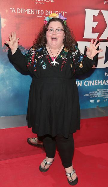 Alison Spittle at the special preview screening of Extra Ordinary at the Lighthouse Cinema, Dublin. Pic: Brian McEvoy.
