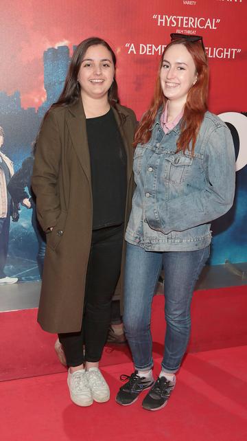 India Sacre and Freya McMorrow at the special preview screening of Extra Ordinary at the Lighthouse Cinema, Dublin. Pic: Brian McEvoy.
