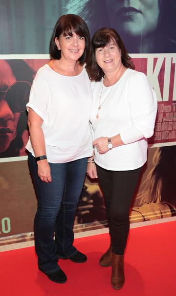 Linda Hackett and Susan McCann at the special preview screening of The Kitchen at Cineworld, Dublin. 
Picture: Brian McEvoy
