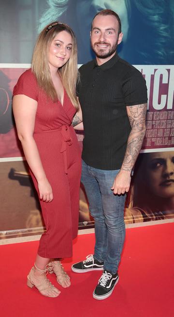 Dylan McNulty and Sarah Breen at the special preview screening of The Kitchen at Cineworld, Dublin. 
Picture: Brian McEvoy
