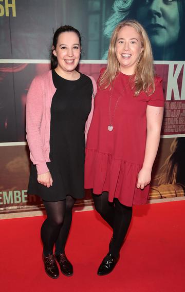 Aideen O Neill and Lisa McGrath at the special preview screening of The Kitchen at Cineworld, Dublin. 
Picture: Brian McEvoy
