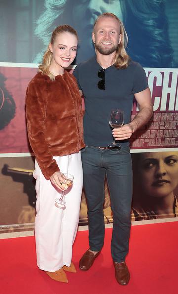 Emer Sexton and Dmitry Vinokurov at the special preview screening of The Kitchen at Cineworld, Dublin. 
Picture: Brian McEvoy
