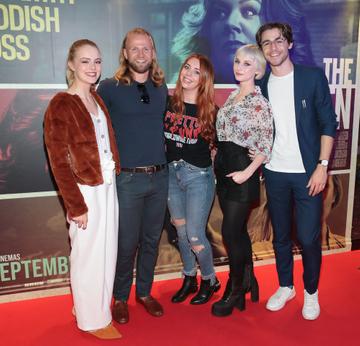 Emer Sexton,Dmitry Vinokurov,Sorcha Herlihy ,Sara Berger and Vincent O Beirne at the special preview screening of The Kitchen at Cineworld, Dublin. 
Picture: Brian McEvoy
