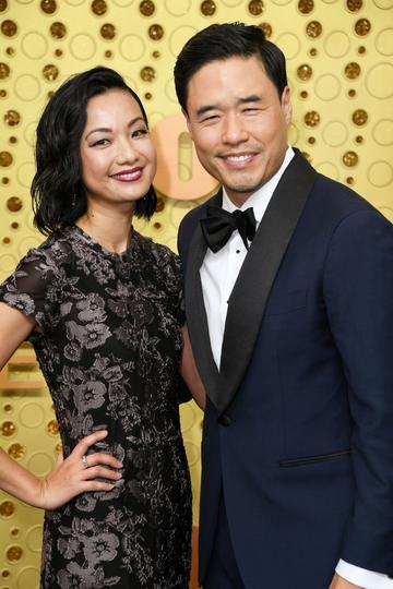 Jae W. Suh and Randall Park attend the 71st Emmy Awards at Microsoft Theater on September 22, 2019 in Los Angeles, California. (Photo by Frazer Harrison/Getty Images)