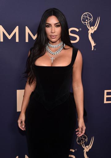 LOS ANGELES, CALIFORNIA - SEPTEMBER 22: Kim Kardashian attends the 71st Emmy Awards at Microsoft Theater on September 22, 2019 in Los Angeles, California. (Photo by Alberto E. Rodriguez/Getty Images)