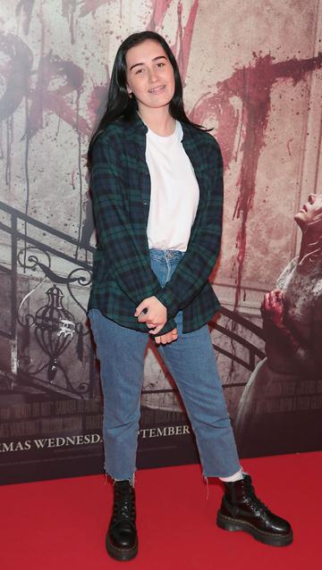 Madison Cawley at the special preview screening of Ready or Not at the Lighthouse Cinema, Dublin. Pic: Brian McEvoy
