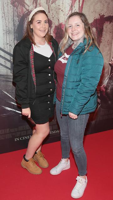 Laura Darling and Sorcha Power pictured at the special preview screening of Ready or Not at the Lighthouse Cinema, Dublin. Pic: Brian McEvoy
