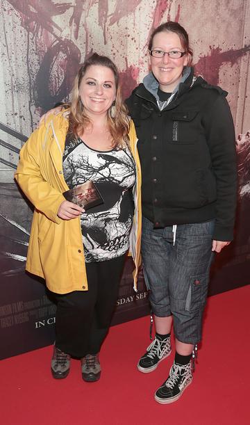 Tracy Cummins and Alison Cosgrave pictured at the special preview screening of Ready or Not at the Lighthouse Cinema, Dublin. Pic: Brian McEvoy
