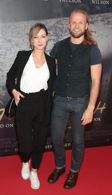 Joanna Goch and Dmitry Vinokurov pictured at the Irish Premiere screening of The Goldfinch at the Lighthouse Cinema, Dublin.

Picture: Brian McEvoy.
