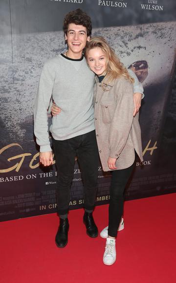 Jimmy O Donovan and Kerrie Patten pictured at the Irish Premiere screening of The Goldfinch at the Lighthouse Cinema, Dublin.

Picture: Brian McEvoy.
