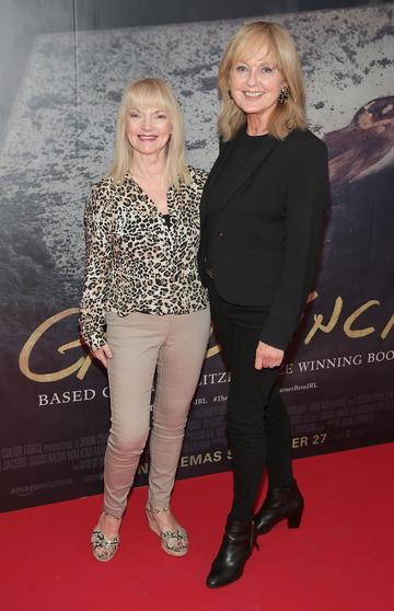 Freda King and Bernie Fitzgerald pictured at the Irish Premiere screening of The Goldfinch at the Lighthouse Cinema, Dublin.

Picture: Brian McEvoy.
