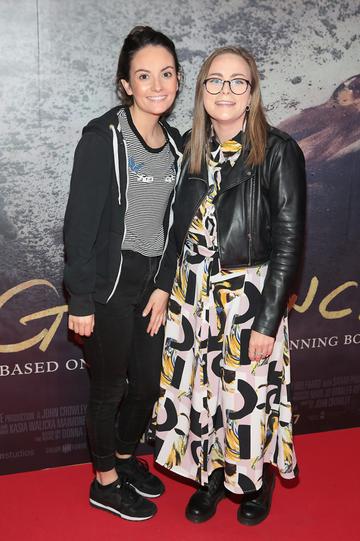 Jackie Morrin and Jamie Paisley pictured at the Irish Premiere screening of The Goldfinch at the Lighthouse Cinema, Dublin.

Picture: Brian McEvoy.
