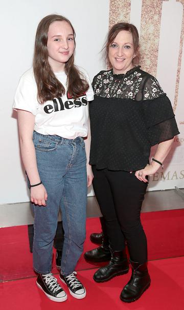 Claire Peyton and Lisa Peyton pictured at the Irish Premiere of Judy at the Lighthouse Cinema, Dublin.

Pic: Brian McEvoy.
