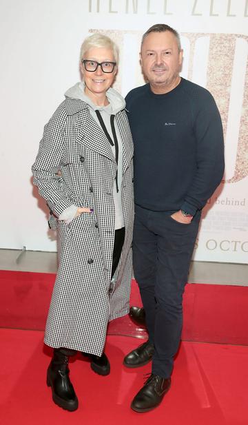 Sonja Mohlich and Ed Finn  pictured at the Irish Premiere of Judy at the Lighthouse Cinema, Dublin.

Pic: Brian McEvoy.
