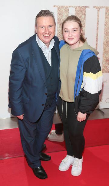 Shay Byrne and Holly Byrne pictured at the Irish Premiere of Judy at the Lighthouse Cinema, Dublin.

Pic: Brian McEvoy.
