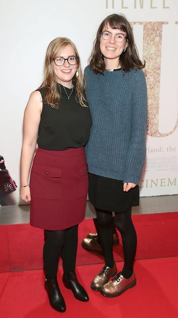 Gillian Kiely and Deirbhile Brennan pictured at the Irish Premiere of Judy at the Lighthouse Cinema, Dublin.

Pic: Brian McEvoy.
