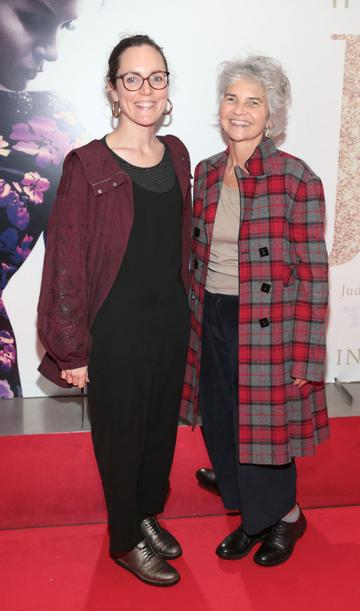 Meadhbh Cooke and Jane Doolan pictured at the Irish Premiere of Judy at the Lighthouse Cinema, Dublin.

Pic: Brian McEvoy.
