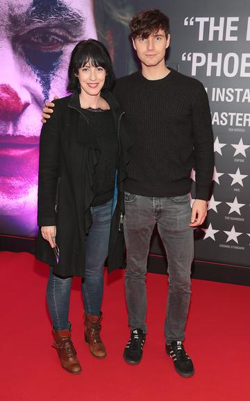 Maura Foley and Barry Donohoe at the Irish Premiere screening of Joker at Cineworld, Dublin.
Pic: Brian McEvoy.