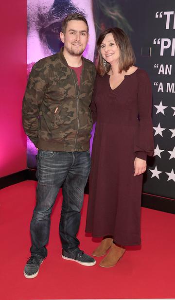 Declan McLaughlin and Cat O Connell at the Irish Premiere screening of Joker at Cineworld, Dublin.
Pic: Brian McEvoy.