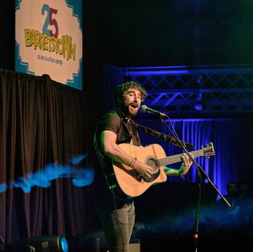 Danny O'Reilly from The Coronas performs at the Barretstown 25th Anniversary Gala Ball at the RDS, Ballsbridge, Dublin.

Pictures: Cathal Mac an Bheatha